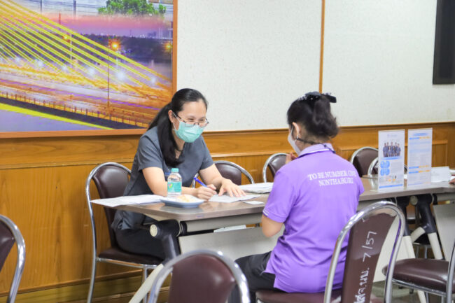 EKG สัญจร สสจ นนทบุรี ธนบุรี เสริมรัฐ